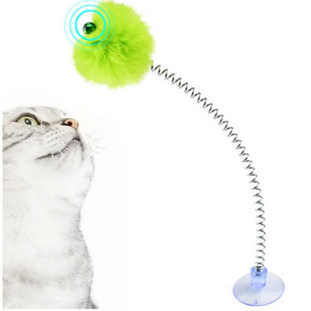Παιχνίδι γάτα βελούδινα παιχνίδια για γάτες Διαδραστικά αστεία παιχνίδια για γάτες Ανθεκτικό στις γρατσουνιές βεντούζα για γάτες Παιχνίδι με προϊόντα για κατοικίδια Bell