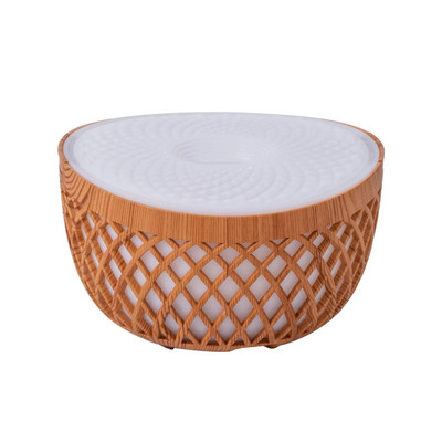 Wood Grain Aroma Essential Oil Diffuser USB Mist Maker για οικιακή κρεβατοκάμαρα Υπερηχητικός Υγραντήρας αέρα Aromatherapy Diffuser 320ml
