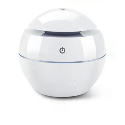 USB Aroma ēterisko eļļu difuzors ultraskaņas Cool Mist mitrinātājs gaisa attīrītājs 7 krāsu maiņas LED nakts gaisma biroja mājām