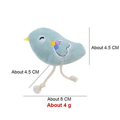 Kaķu rotaļlieta ar kaķumētru Jauki plīša kaķu rotaļlietas kaķēnu zobu griešanai īkšķis plīša rotaļlieta košļājamā rotaļlieta nagi īkšķu kodums mājdzīvnieku aksesuāri