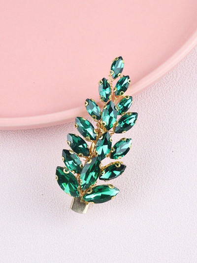 Κλιπ μαλλιών με στρας 11 χρωμάτων για γυναικεία κεφαλή Κοσμήματα γάμου Αξεσουάρ μαλλιών Χειροποίητα νυφικά κεφαλή για χορό καρφίτσες μαλλιών για νύφη