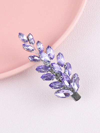 Κλιπ μαλλιών με στρας 11 χρωμάτων για γυναικεία κεφαλή Κοσμήματα γάμου Αξεσουάρ μαλλιών Χειροποίητα νυφικά κεφαλή για χορό καρφίτσες μαλλιών για νύφη