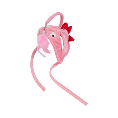 Mājdzīvnieku galvassegas Spalvas Jautra kaķa rotaļlieta Smieklīgs mazs dinozaurs ar lielām acīm zivs pingvīns bites formas cepure Kaķi paši sveicināti artefakti Mājdzīvnieku piederumi