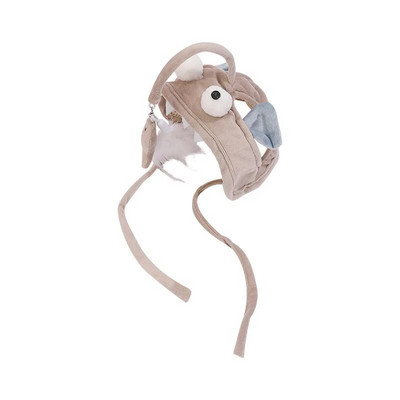 Mājdzīvnieku galvassegas Spalvas Jautra kaķa rotaļlieta Smieklīgs mazs dinozaurs ar lielām acīm zivs pingvīns bites formas cepure Kaķi paši sveicināti artefakti Mājdzīvnieku piederumi