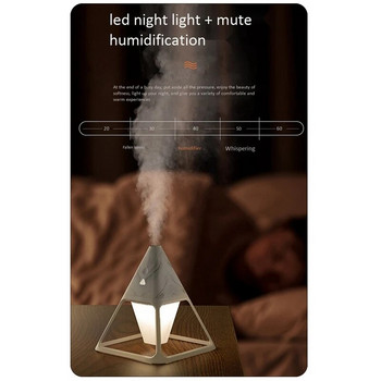 Φορητός υγραντήρας αέρα Night Light USB Purifier Aromatherapy Aroma Essential Oil Diffuser for Home Decor