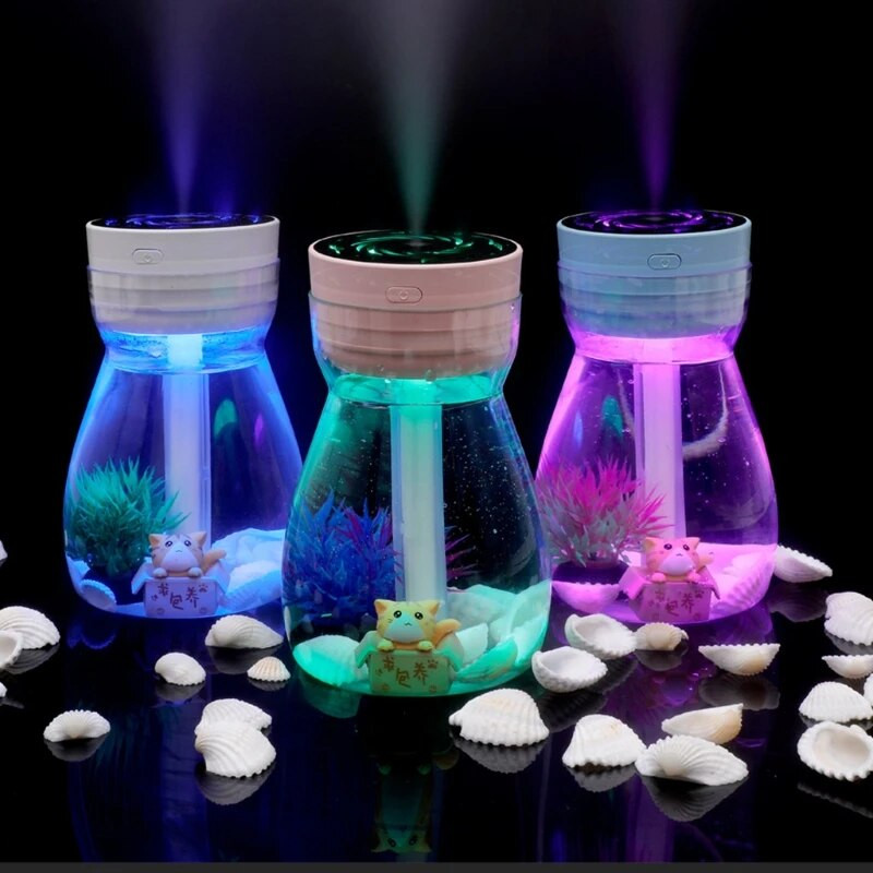 20CC armas soovipudel Nutikas õhuniisutaja USB Mist Maker Beauty täiendav aroomi difuusor Ülivaikne töö Fogger Air