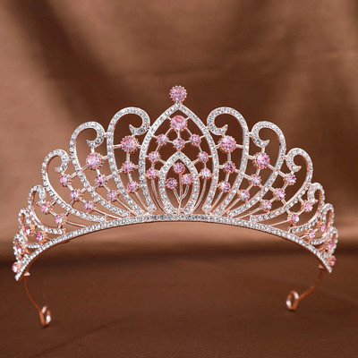 DIEZI Sweet Cute Crystal Tiara Crown Sieviešu Meiteņu Princešu Kāzu Ballīte Korejiešu Jaunā Mode Rhinestone Matu Kleitu Aksesuāri
