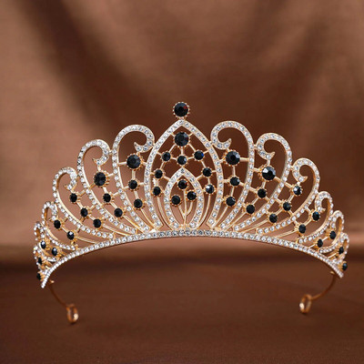 DIEZI Sweet Cute Crystal Tiara Crown Sieviešu Meiteņu Princešu Kāzu Ballīte Korejiešu Jaunā Mode Rhinestone Matu Kleitu Aksesuāri