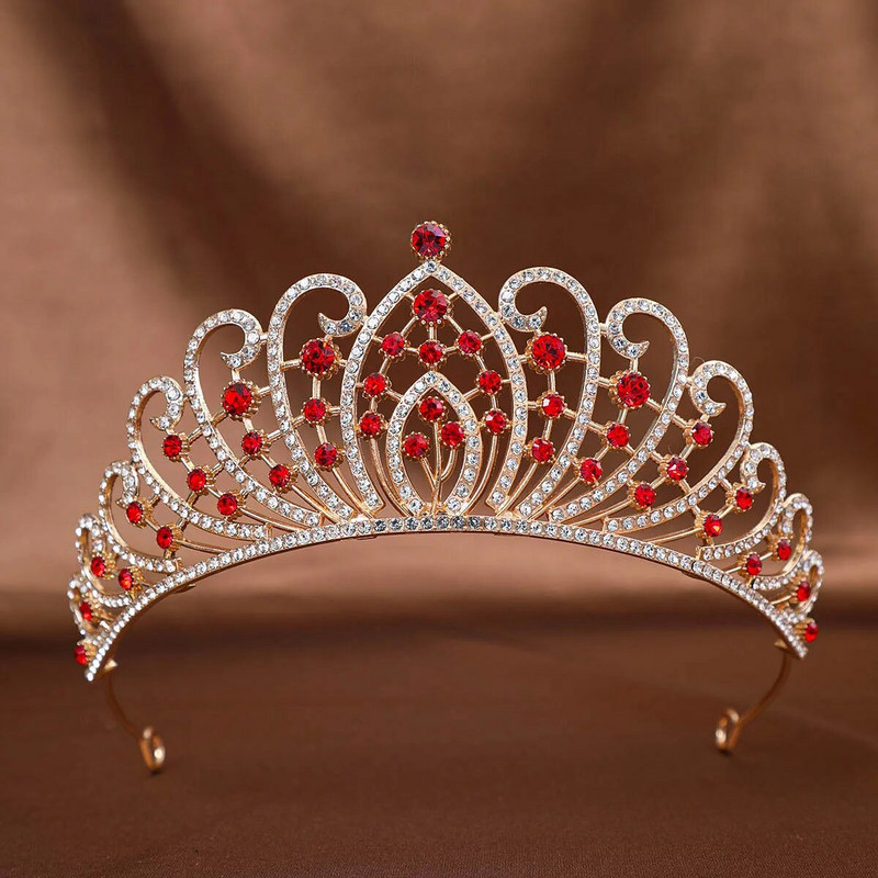 DIEZI Sweet Cute Crystal Tiara Crown Sieviešu Meiteņu Princešu Kāzu Ballīte Korejiešu Jaunā Mode Rhinestone Matu Kleitu Aksesuāri