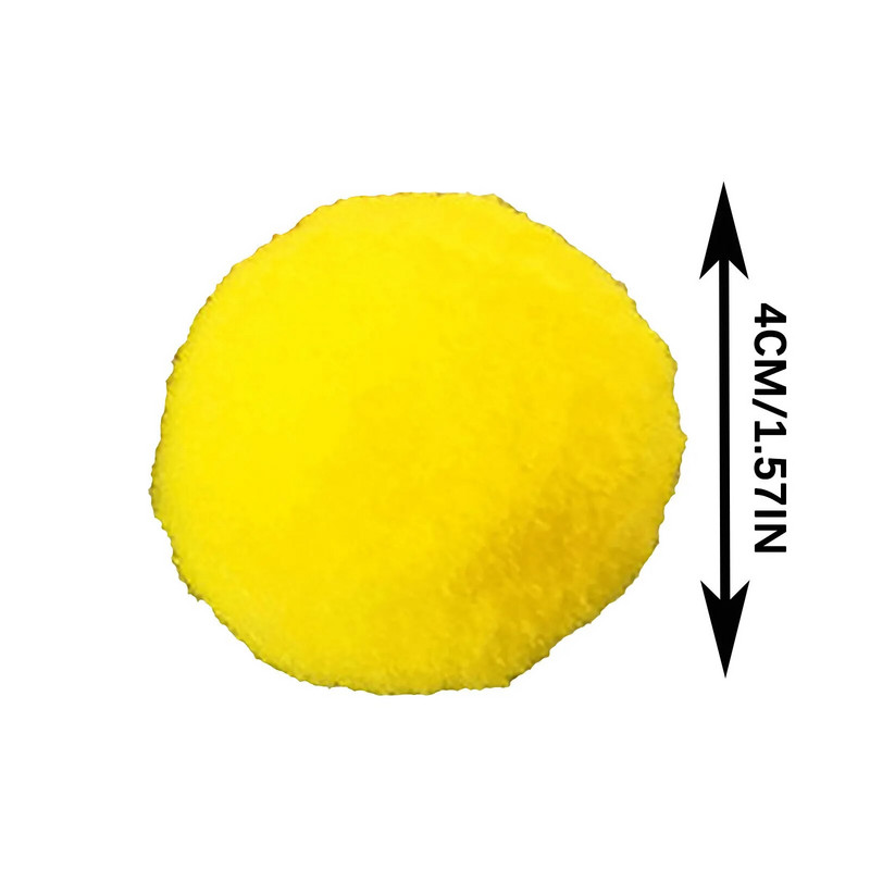 10/20/30Pcs Pet Cats Πολυεστερικές βελούδινες μπάλες Διαδραστικό παιχνίδι εκπαίδευσης