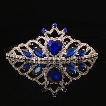 ZANLLOY Girls Party Crown Princess Prom Tiara Κοσμήματα Αξεσουάρ μαλλιών Στέμμα γάμου Νυφικό Δώρο κοσμημάτων γενεθλίων