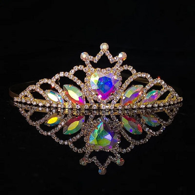 ZANLLOY Girls Party Crown Princess Prom Tijara Nakit Dodaci za kosu Svadbena kruna Vjenčanje Rođendanski nakit Poklon