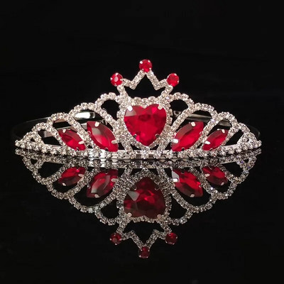 ZANLLOY Girls Party Crown Princess Prom Tijara Nakit Dodaci za kosu Svadbena kruna Vjenčanje Rođendanski nakit Poklon