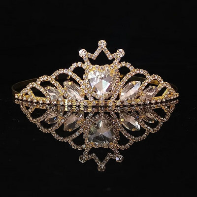 ZANLLOY Girls Party Crown Princess Prom Tijara Nakit Dodaci za kosu Svadbena kruna Vjenčanje Rođendanski nakit Poklon