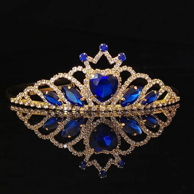 ZANLLOY Girls Party Crown Princess Prom Tijara Nakit Dodaci za kosu Svadbena kruna Vjenčanje Rođendanski nakit Poklon