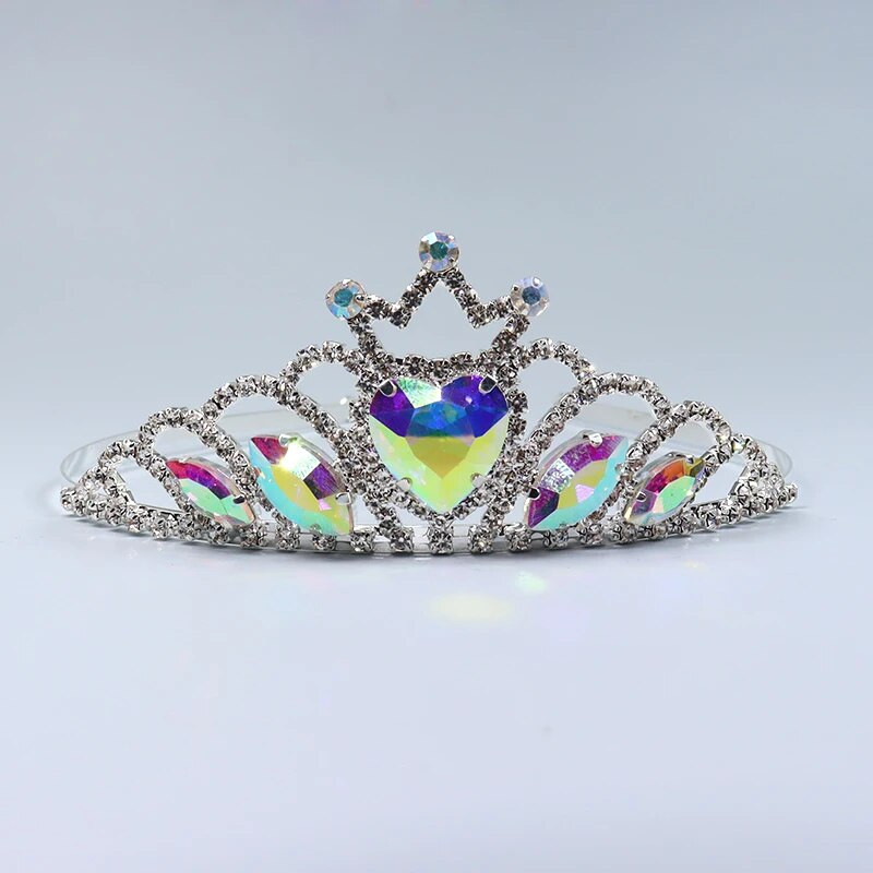 ZANLLOY Girls Party Crown Princess Prom Tijara Nakit Dodaci za kosu Svadbena kruna Vjenčanje Rođendanski nakit Poklon
