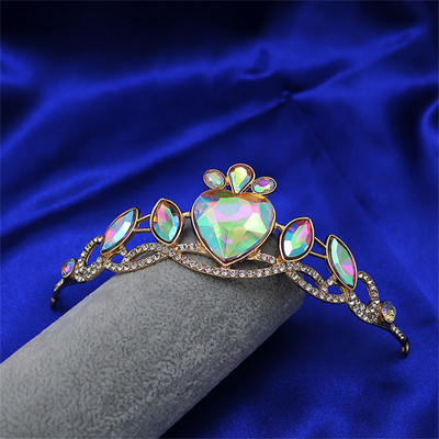 Mireasa nunta Diademi si coroane stralucitoare strasuri prințesa diadema petrecere aniversare bijuterii de păr pentru femei fete bentite de cristal