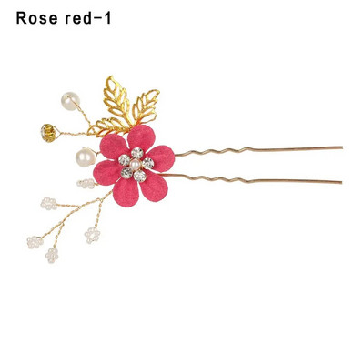 Lillekarva kamm Elegantne pruudi kristallist juuksekaunistused Rustikaalsed pulmad Lillelised naiste lillelised juuksekammid pruutide juuste aksessuaarid