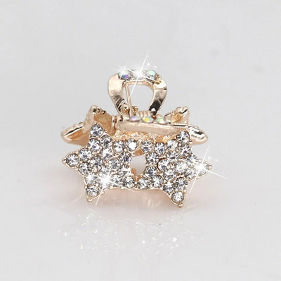 AINAMEISI New 7 Style Metal Clip Claw Claw For Women Girls Charm Barrette Full Rhinestone Νυφικά Αξεσουάρ Μαλλιά Δώρο