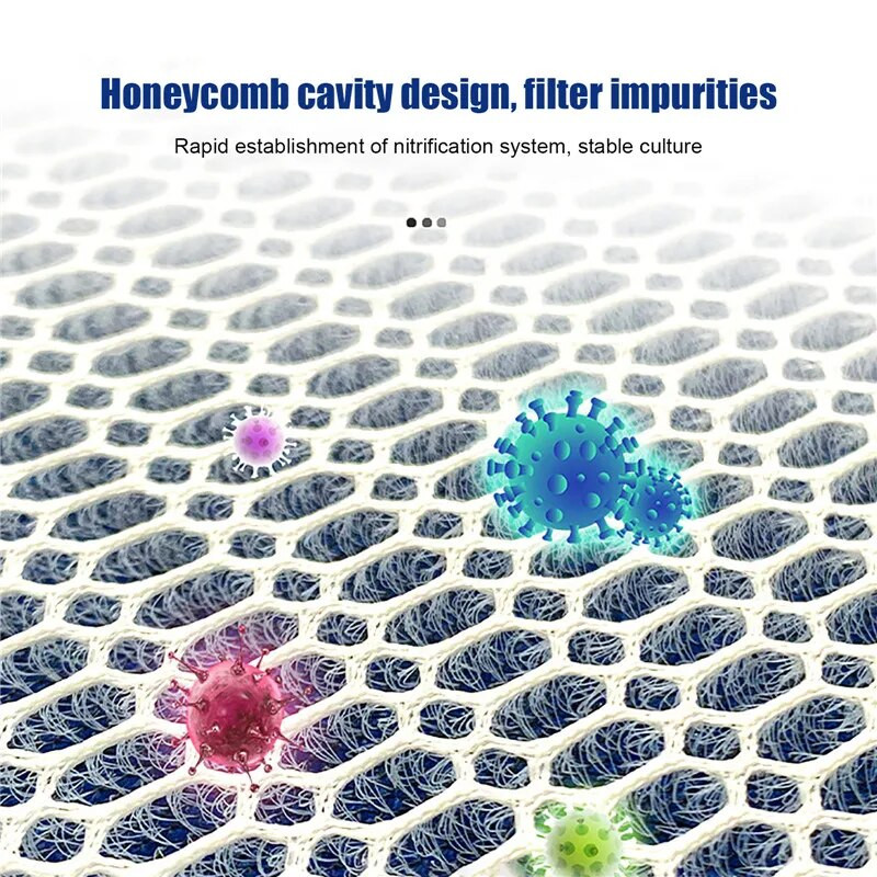 8D akvārija filtra sūklis materiāls, uzlabots 8 slāņu bez līmes filtra spilventiņi zivju tvertnes skimmer koi dīķa filtra kokvilnas piederumi