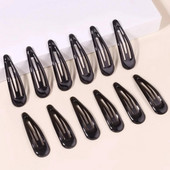 12 gab. Pilienas formas matu sprādzes Sievietēm Meitenēm Modes Masīvi Bērnu Matu Aksesuāri Metāla stieņi Matu sprādzes Spraude Bobby Pin