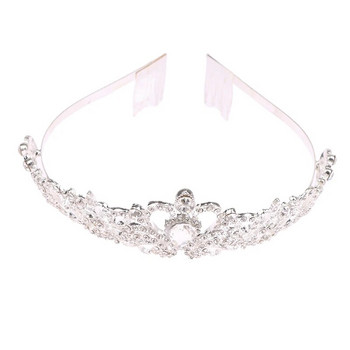Кристални корони и диадеми с гребен лента за глава за момичета, жени, принцеса, рожден ден, сватба, бал, булчински коледни подаръци