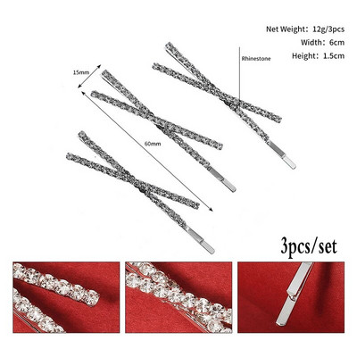 Mirdzoša kristāla kubiskā cirkonija pērļu matu sprādze sievietēm Eleganta korejiešu dizaina sprādziena matu sprādzes komplekts Matu aksesuāri