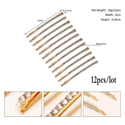 Mirdzoša kristāla kubiskā cirkonija pērļu matu sprādze sievietēm Eleganta korejiešu dizaina sprādziena matu sprādzes komplekts Matu aksesuāri