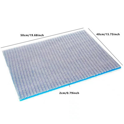 8 slāņu atkārtoti lietojams akvārija šūnveida filtra sūklis spilventiņš Spēcīgs bio filtra materiāls zivju tvertnei un dīķim — viegli griežams un tīrāms