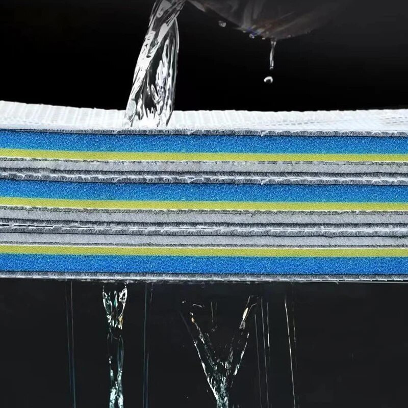 12D akvārija zivju tvertnes filtra sūklis bez līmes putām bioķīmiskās kokvilnas akvārija filtrēšanas piederumi 30x40x2,8 cm