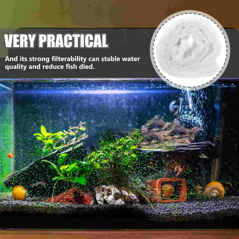 Σφουγγάρι φίλτρου ενυδρείου Σφουγγάρι φίλτρου Υλικό φίλτρου Μέσα Βαμβακερό μαξιλάρι καθαρισμού υψηλής πυκνότητας για δεξαμενές ενυδρείου Perlon