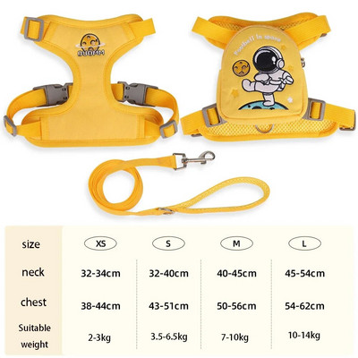 Suņu iejūga mugursoma, elpojošas mājdzīvnieku iejūgas un pavadas Viegla mugursoma mājdzīvnieku apmācībai brīvā dabā, pastaigu kempingā