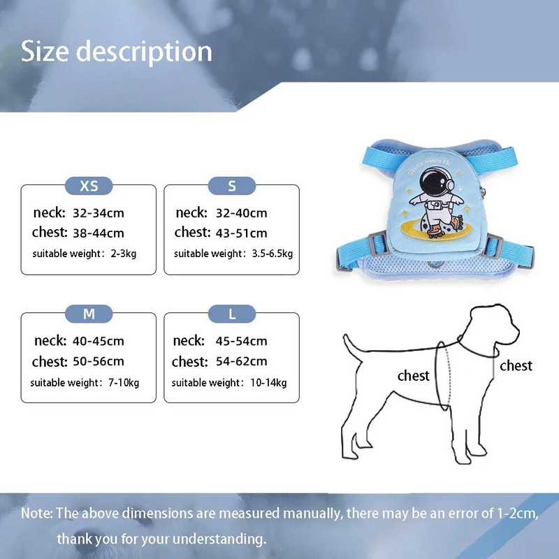 Suņu iejūga mugursoma, elpojošas mājdzīvnieku iejūgas un pavadas Viegla mugursoma mājdzīvnieku apmācībai brīvā dabā, pastaigu kempingā
