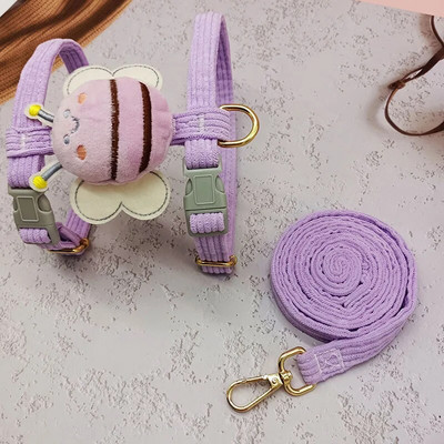 Σχοινάκι έλξης για σκύλο κατοικίδιο ζώο γάτα λουράκι για γάτα αλυσίδα σκυλιών μικρός σκύλος Teddy Corky περπατά για κατοικίδιο γάτα σχοινί κολάρο arnes για προμήθειες κατοικίδιων ζώων