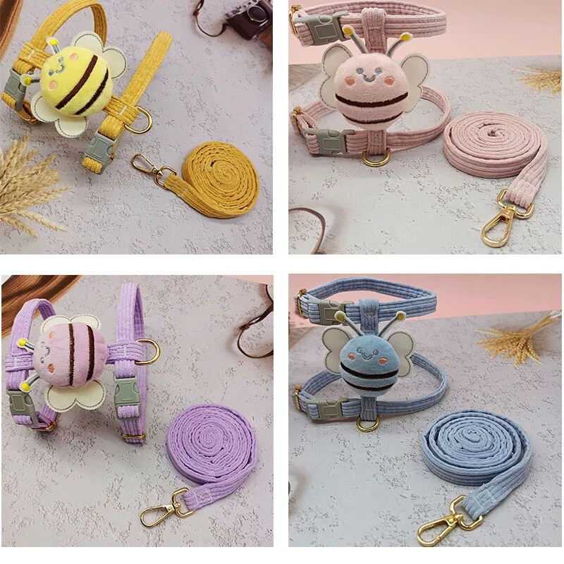 Σχοινάκι έλξης για σκύλο κατοικίδιο ζώο γάτα λουράκι για γάτα αλυσίδα σκυλιών μικρός σκύλος Teddy Corky περπατά για κατοικίδιο γάτα σχοινί κολάρο arnes για προμήθειες κατοικίδιων ζώων