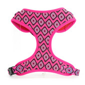 Collarlogo Ρυθμιζόμενο κολάρο για σκύλους κατοικίδιων ζώων Ανθεκτικό μαλακό χαριτωμένο δημιουργικό κόκκινο μωβ λουρί από νεοπρένιο λουρί Poop poo bag Dispense