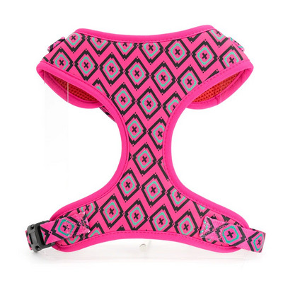 Collarlogo Ρυθμιζόμενο κολάρο για σκύλους κατοικίδιων ζώων Ανθεκτικό μαλακό χαριτωμένο δημιουργικό κόκκινο μωβ λουρί από νεοπρένιο λουρί Poop poo bag Dispense