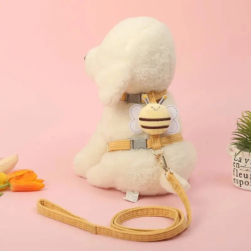 Escape Proof Ζωντανό λουρί γάτας και σετ λουριών Ρυθμιζόμενο διχτυωτό λουρί για σκύλους κουτάβι κατοικίδιο ζώο περπατώντας λουρί μολύβδου Μικρά σκυλιά γάτες γατάκι