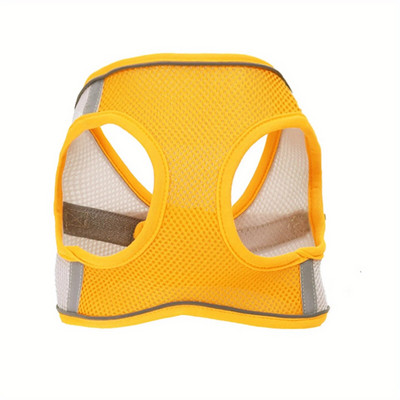 Kutyahám Kis kutyák Mellpánt kisállat-tartozékok Póráz Fényvisszaverő puha hálós kutyahám kis és közepes fajtáknak