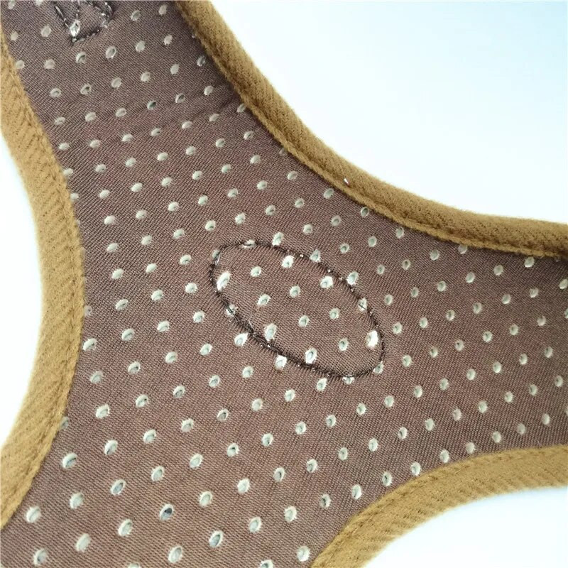 GLORIOUS KEK λουρί για σκύλους Chihuahua Μικρό σετ λουριών και λουριών για σκύλους Καρό ρυθμιζόμενο γιλέκο με επένδυση με λαβή μολύβδου