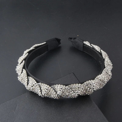 Modes Baroka Daudzkrāsains Rhinestones Krāšņs Luksus Rhinestone Galvas saite Izlaiduma Ceļojumi Dāvana Matu Aksesuāri 555