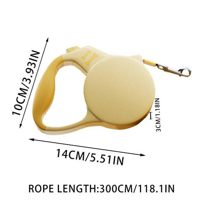Lieljaudas suņu virve Automātiska traktora suņu lente Suņu pastaigu ievelkama drošības siksna ar garu pavadu mājdzīvnieku virve mājdzīvnieku piederumu piederums