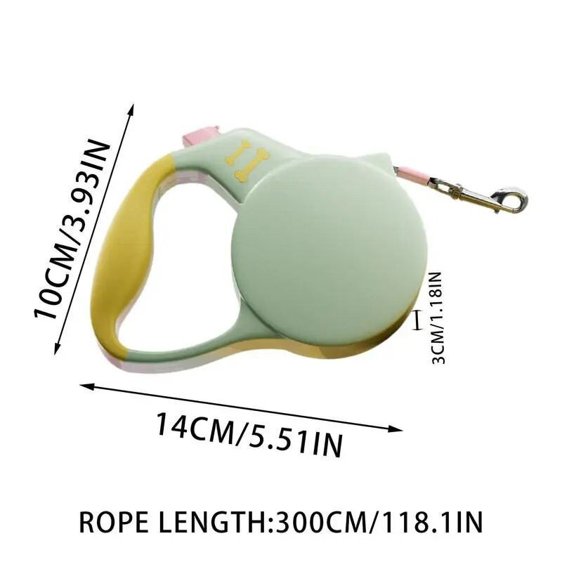 Lieljaudas suņu virve Automātiska traktora suņu lente Suņu pastaigu ievelkama drošības siksna ar garu pavadu mājdzīvnieku virve mājdzīvnieku piederumu piederums