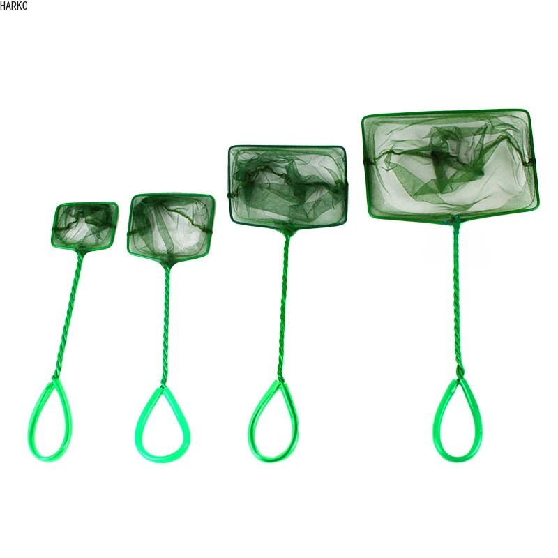 Prijenosna mreža za ribu Duga ručka Četvrtasti dodaci za akvarij Mreža za spuštanje akvarija Ribarska mreža Ribolov Plutajući predmeti Alat za čišćenje