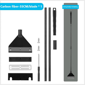 Отстраняване на водорасли Плосък пясък Остъргване AlgaeAlgae Removal Scraper Скрепер Почистващи материали Висококачествен аквариум Издръжлив