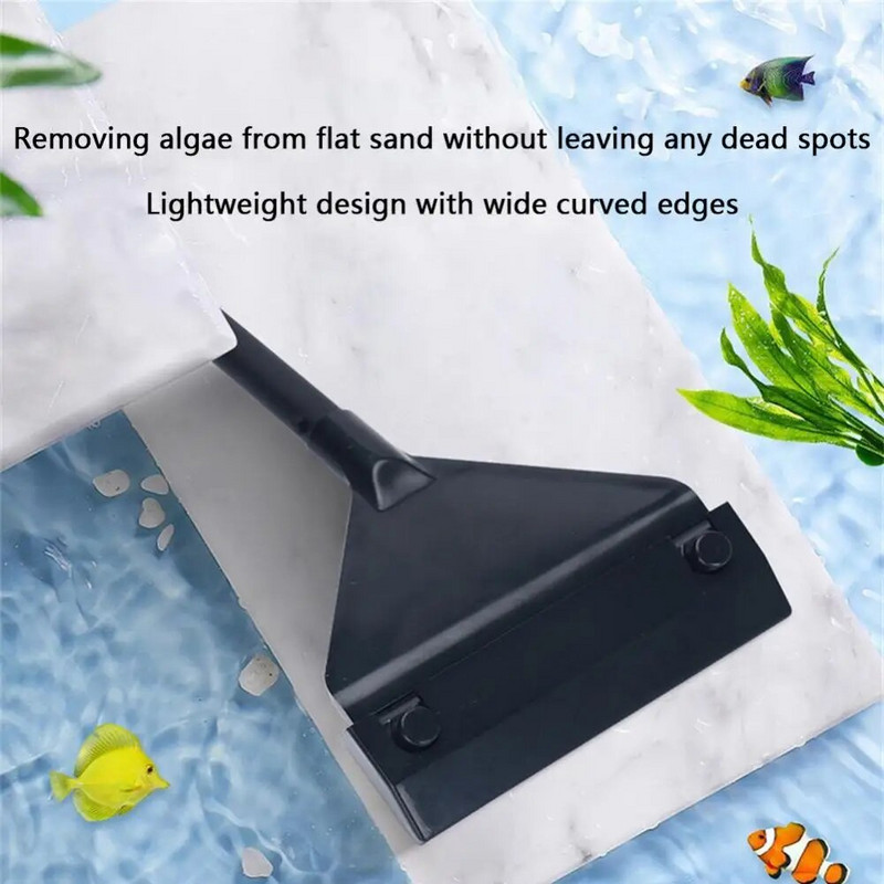 Dumblių šalinimas plokščio smėlio grandymas DumbliaiDumblių šalinimas grandiklis grandiklis valymo priemonės Aukštos kokybės akvariumas, patvarus