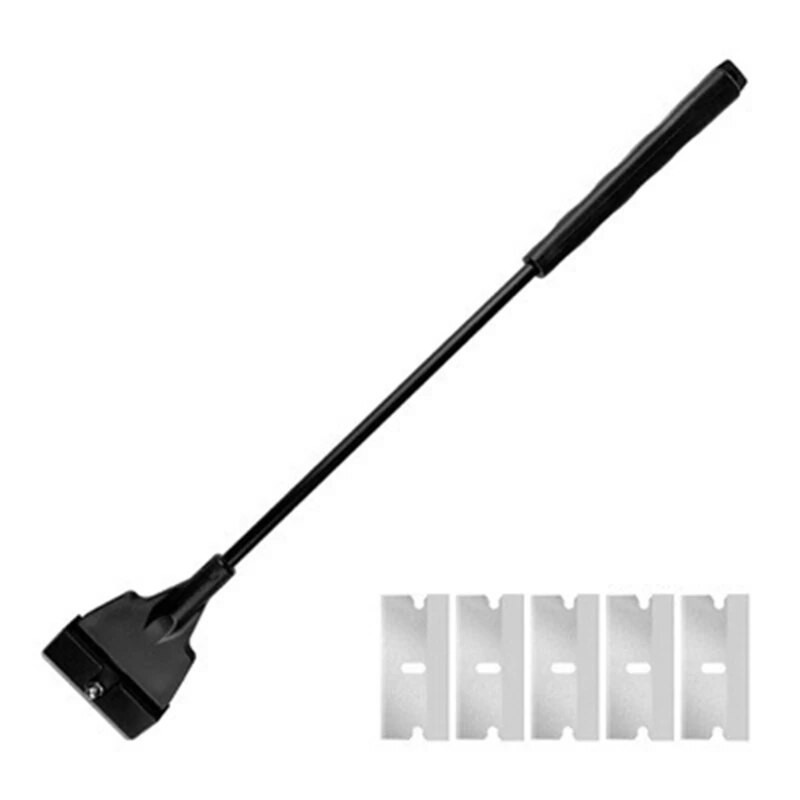 Scraper Fish for Tank Scraper Cleaning Tool Long Handle Aquarium Scraper for Thick Residues Σετ εργαλείων αφαίρεσης φυκιών dropship