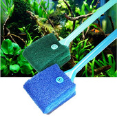 Ενυδρείο Fish Tank Glass Plant Cleaning Brushes Floating Clean Window Scraper σφουγγάρι Αξεσουάρ Εργαλεία υψηλής ποιότητας