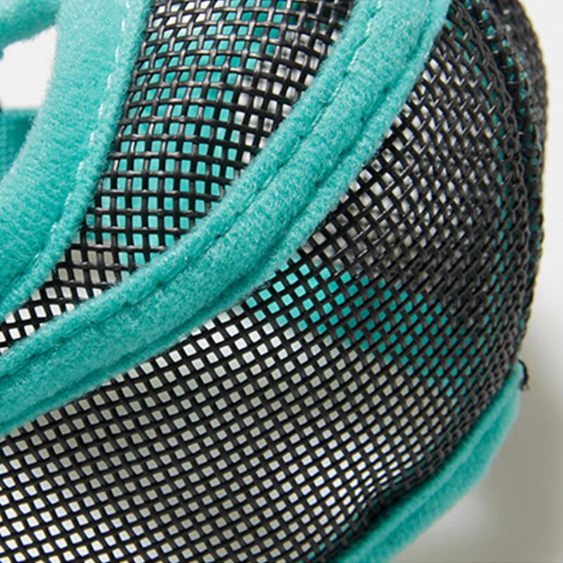 Trumpas snukis naminių šunų snukis Reguliuojamas kvėpuojantis tinklelis prancūzų buldogo mopso burnos snukio kaukė nuo lojimo DC05