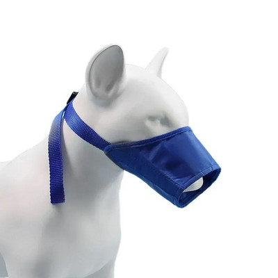 Izturīgs suņu neilona purns Regulējams elpojošs mutes purns suņiem, košļājamās suņu mutes maska Mājdzīvnieku apmācības piederumi